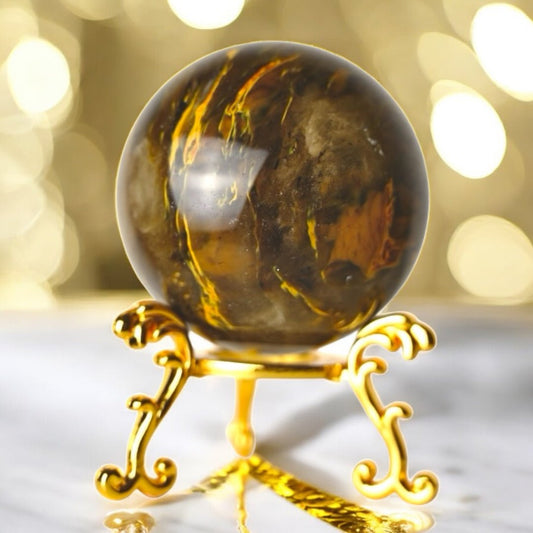 Tigerskin Quarz Kugel - CrystalScents