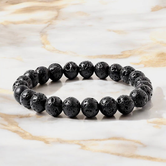 Vulkanstein Armband - CrystalScents